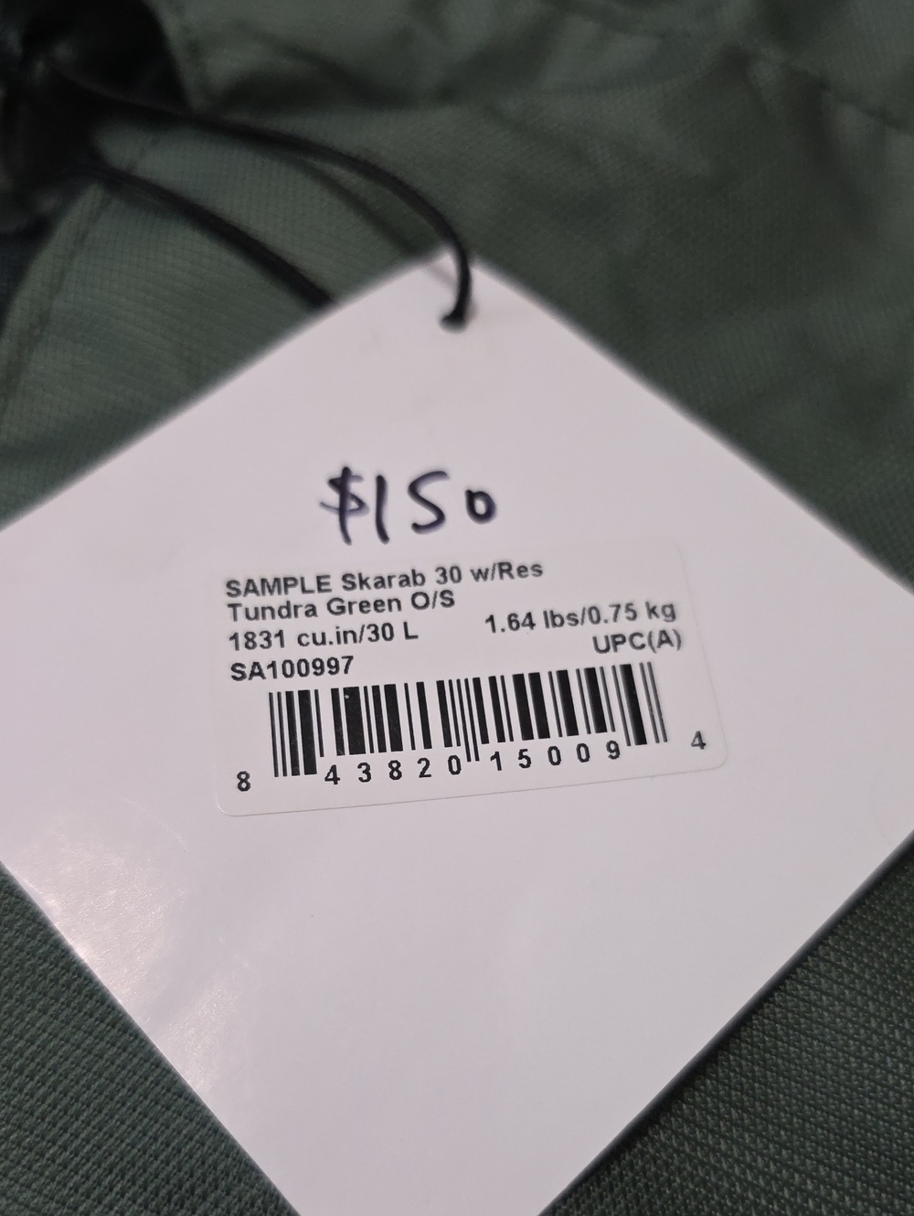 Osprey Skarab 30 in Tundra Green NWT - Picture 5 of 5